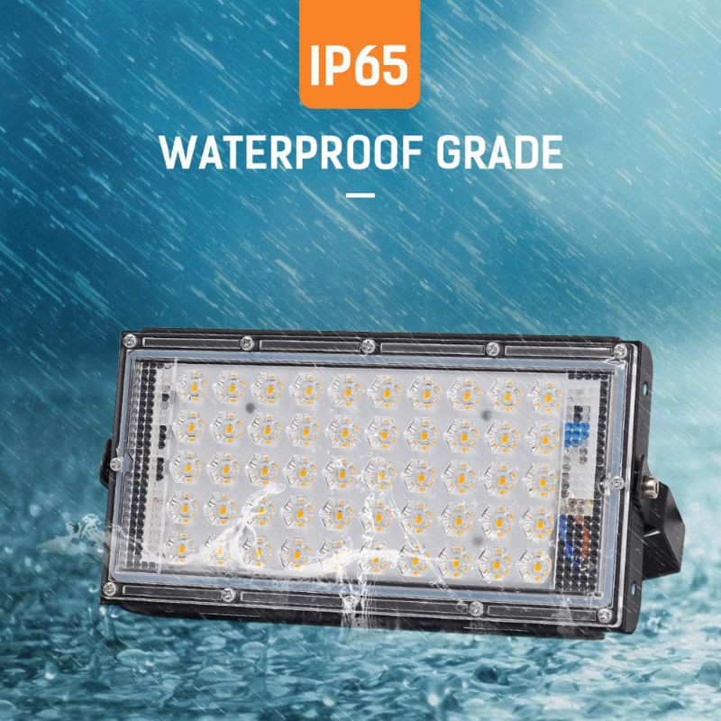 Đèn pha LED chiếu sáng sử dụng ngoài trời 50w Ip65 12v