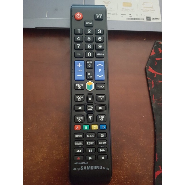ĐIỀU KHIỂN TIVI SAMSUNG RM-D1078 loại dài -TẶNG KÈM PIN- ĐIỀU KHIỂN TIVI SAMSUNG D1078