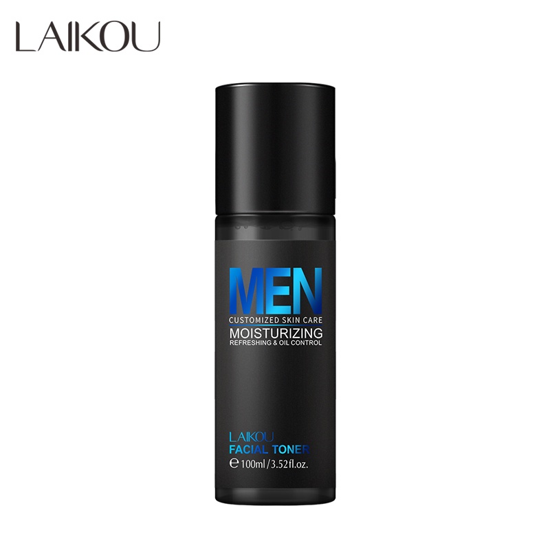 Nước hoa hồng LAIKOU Hyaluronic Acid tươi mát kiềm dầu cho nam 100ml