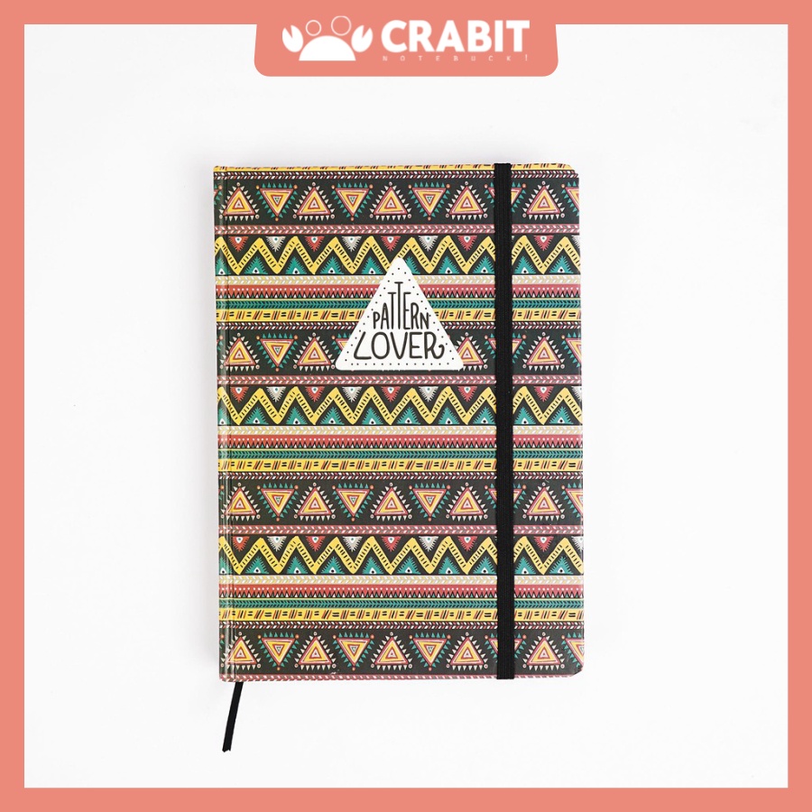 Sổ ruột Dot Crabit Notebuck - Boho vàng - sổ dotgrid