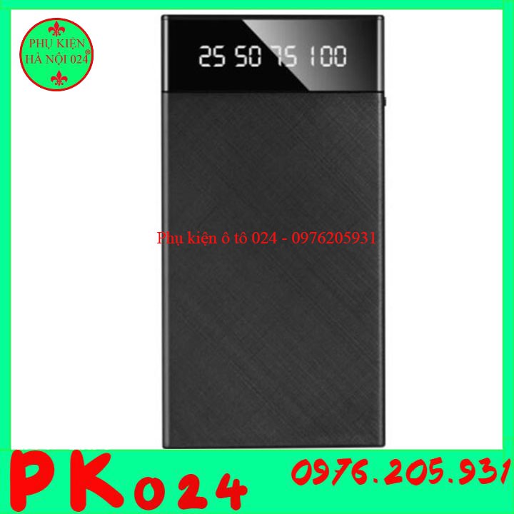 Bộ Nguồn Kích Nổ Ô Tô Khẩn Cấp Siêu Mỏng 12V 10000mAH Dòng Xả 200-400A Kiêm Sạc Dự Phòng