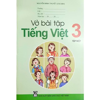 Sách - Vở bài tập Tiếng việt 3 tập một