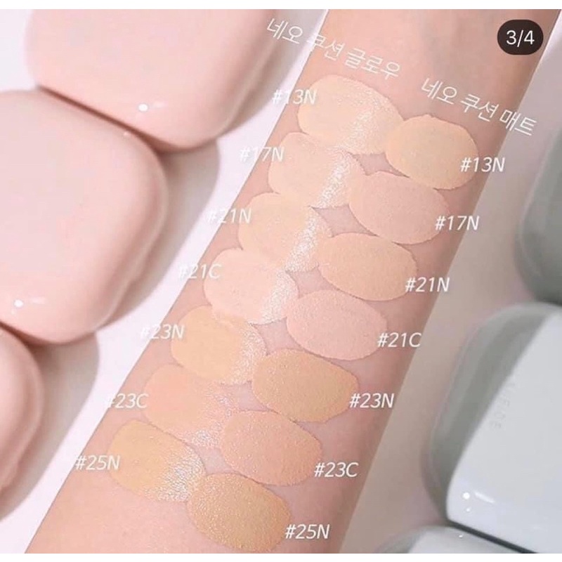 SET 8 món Phấn LANEIGE CUSHION MATTE và GLOW