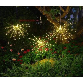 Đèn led nháy pháo hoa có điều khiển (5 chùm)
