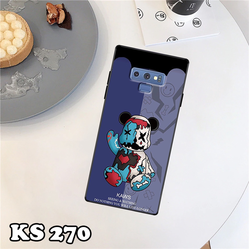 Ốp lưng Samsung Note 9 - Samsung Note 8 - Samsung Note 7 (Note Fe) - Ốp in hình Gấu B.Ŗİ.ÇK - Lưng nhám viền TPU