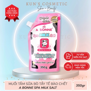 Muối Tắm Tẩy Tế Bào Chết Chiết Xuất Sữa Bò A Bonne Spa Milk Salt 350g