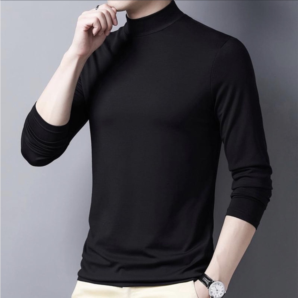 Áo giữ nhiệt nam cao cao cấp , co dãn không nhăn không xù có bigsize đưới 80kg | BigBuy360 - bigbuy360.vn