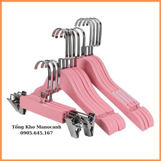 Mua Móc Kẹp Gỗ Hồng Trẻ Em Xinh Xắn