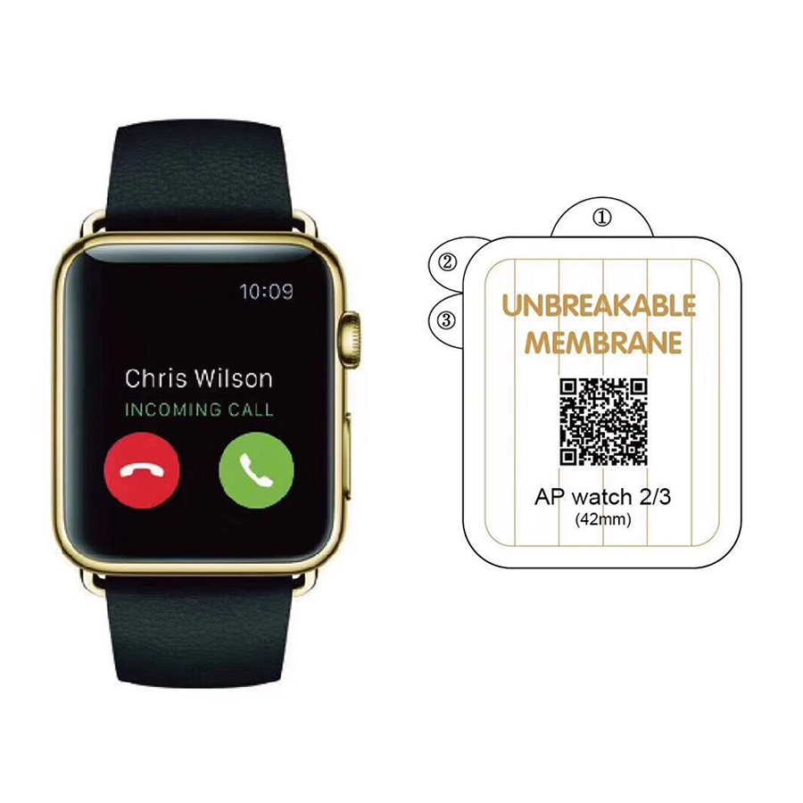 Miếng Dán PPF Apple watch Size 41mm, 45mm, 38mm (2/3), 40mm(4/5/6/SE), 42mm(2/3), 44mm (4/5/6/SE)