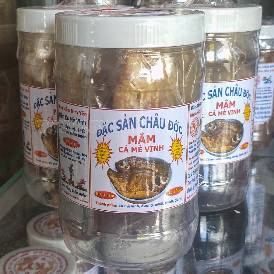 500gr Mắm Cá Mè Vinh Châu Đốc Chao Đường Thốt Nốt Loại Đặc Biệt Hiệu Kim Yến