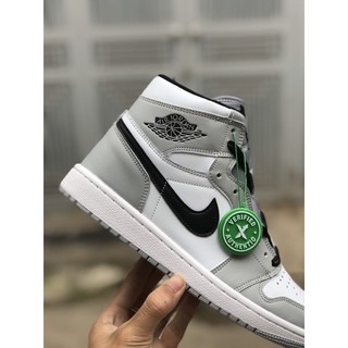 Giày Air Jordan 1 Mid Light Smoke Grey