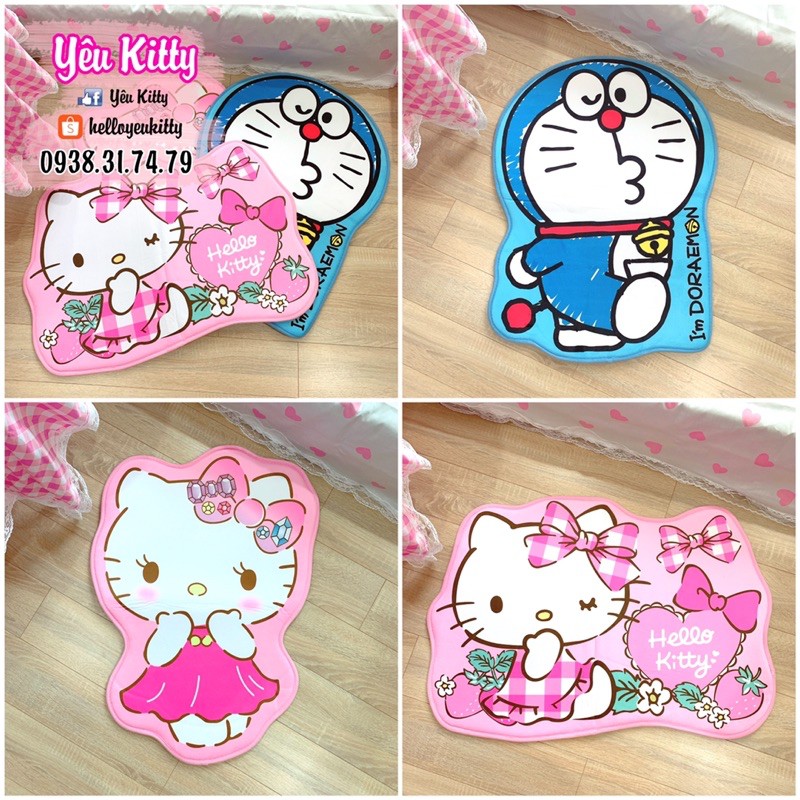 THẢM TRANG TRÍ HELLO KITTY DORAEMON