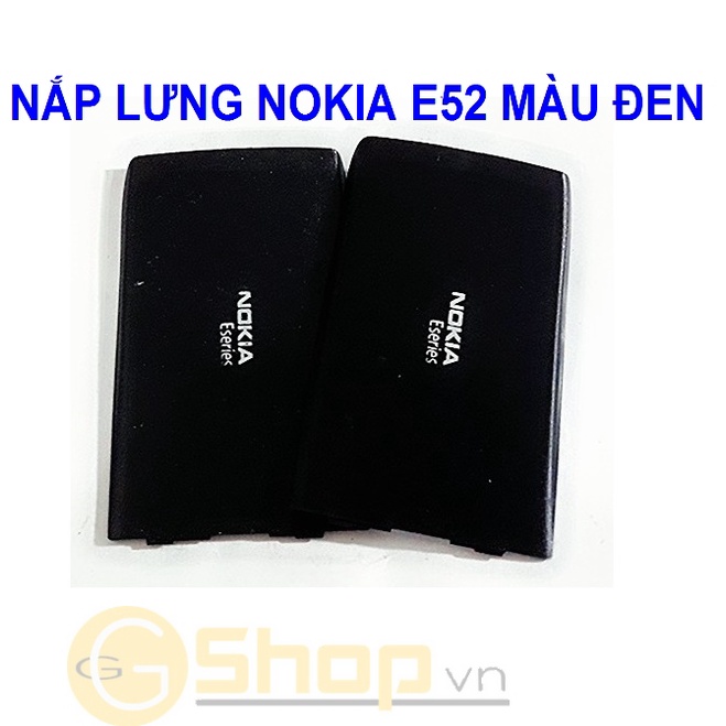 NẮP LƯNG NOKIA E52 MÀU ĐEN
