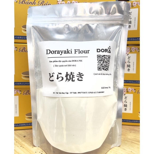 Bột bánh rán Doraemon chuyên dụng (Pancake powder)