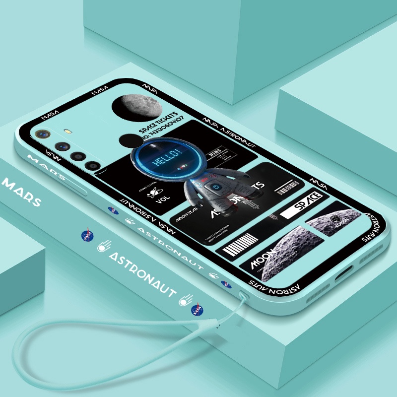 Ốp Điện Thoại Tpu Mềm Chống Sốc Hình NASA Cho Realme C3 5i 5 Realme 6i 6 Pro 9i 7 7Pro 8 5G 9 Pro Plus 5G C35