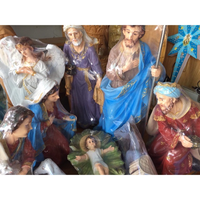 Bộ Tượng Noel Giáng Sinh mẫu Ý - 11 tượng (Ảnh thật)