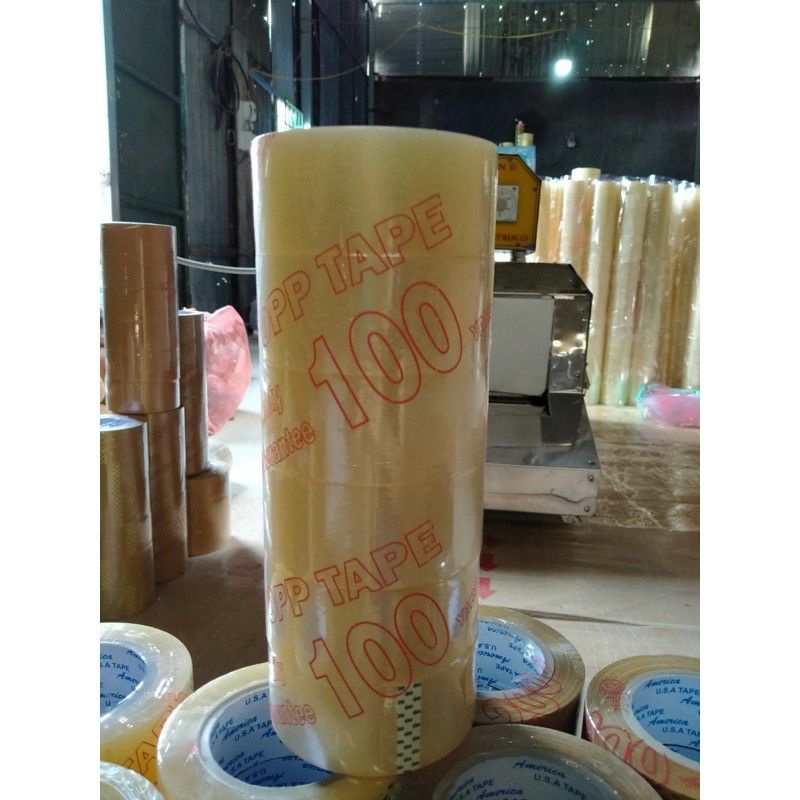 Băng keo 100 YARD Trong và Đục
