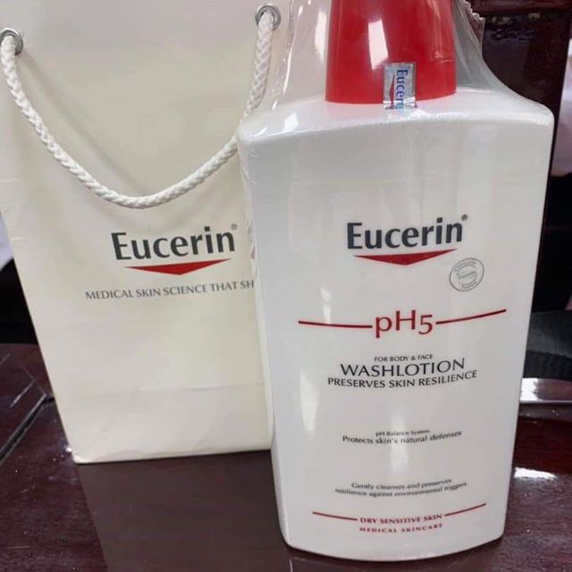 (CHÍNH HÃNG) Sữa tắm dành cho da nhạy cảm PH5 EUCERIN
