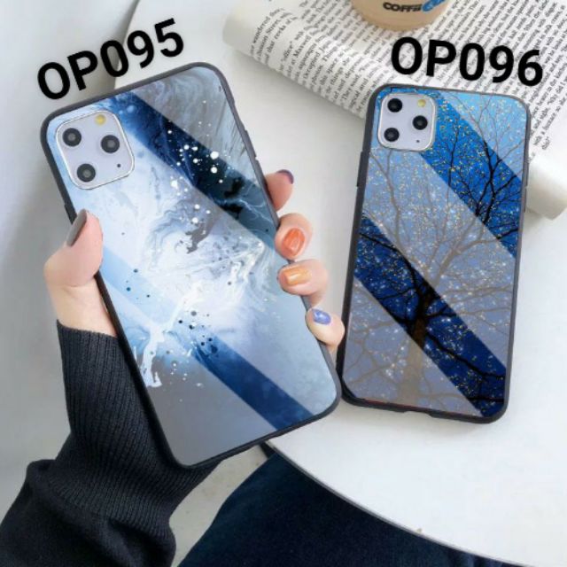 Ốp Lưng Kính Bóng 13ProMax 12ProMax 11ProMax XSMAX X XS 7Plus FUKISHOP