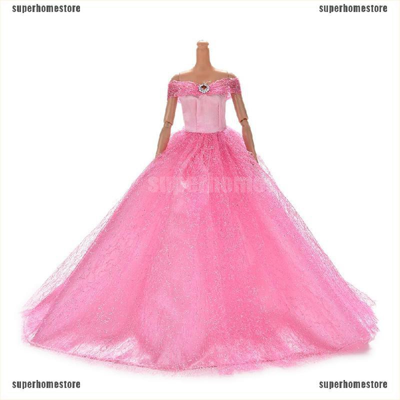 Đầm Cưới Cho Búp Bê Barbie # 7