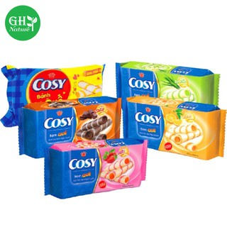 Bánh Cosy Kinh Đô. Bánh quế (Socola/ Lá dứa/ Cam/ Dâu) 135g