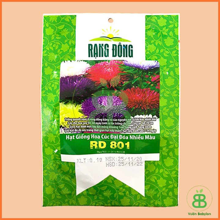 Hạt Giống Hoa Cúc Đại Đóa Bông To