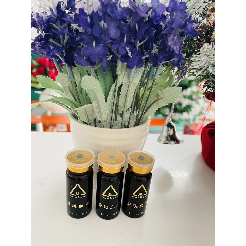 Serum Giảm Mụn Mờ Thâm AMAYSHI Sáng Da, Mờ Thâm, Căng Bóng Tái Tạo Kháng Vi Khuẩn P.Acnes