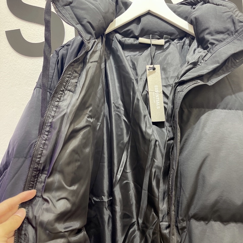 ⚡️ - Áo phao FOG Fear of God ESSENTIALS ss20 Black cao cấp full tag túi, áo phao FOG