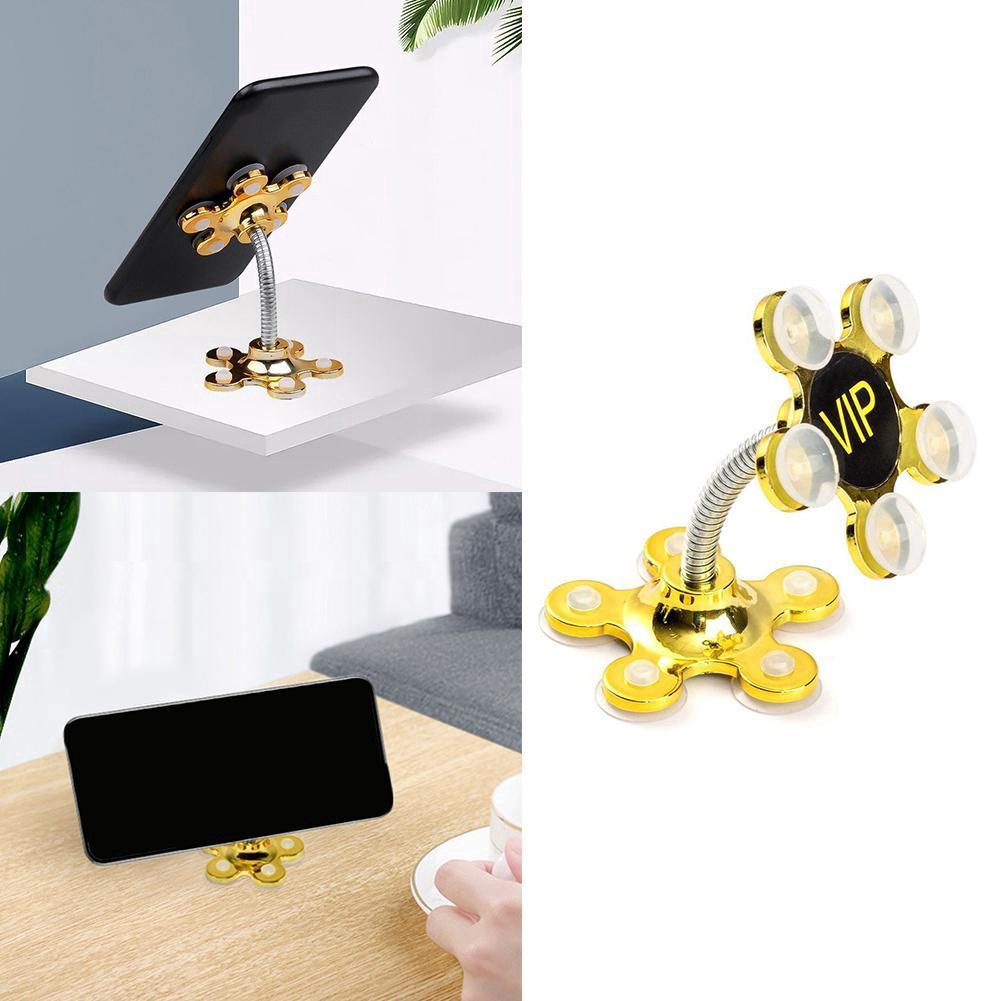 Giá đỡ điện thoại hình hoa xoay 360 độ linh hoạt tiện cho hơi dụng xe F2J7 | BigBuy360 - bigbuy360.vn