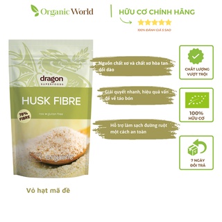 Vỏ hạt mã đề hữu cơ 150g Dragon Superfoods