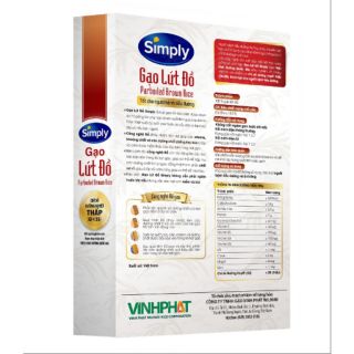 Gạo Lứt Đồ Simply 1kg