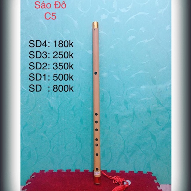 Sáo Trúc Tone Đô Âm Hay Dáng Đẹp  SD --> SD4