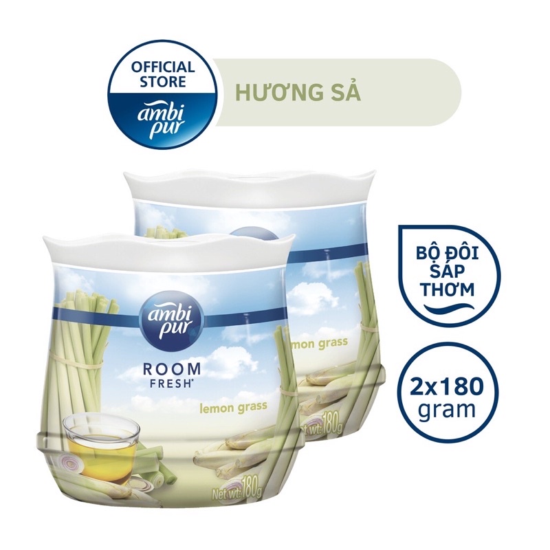 Sáp Thơm Phòng Ambi Pur Nhiều Mùi Hương 180 Gram