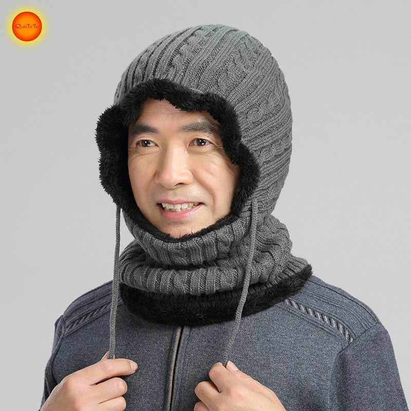 Mũ len lót nỉ - quà tặng cha mẹ