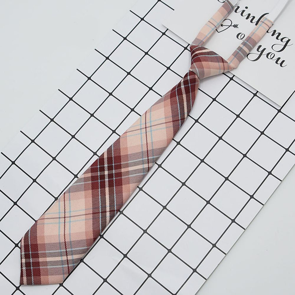 Cà Vạt Nhiều Màu Sắc Phong Cách Nhật Bản Thời Trang Cho Nữ