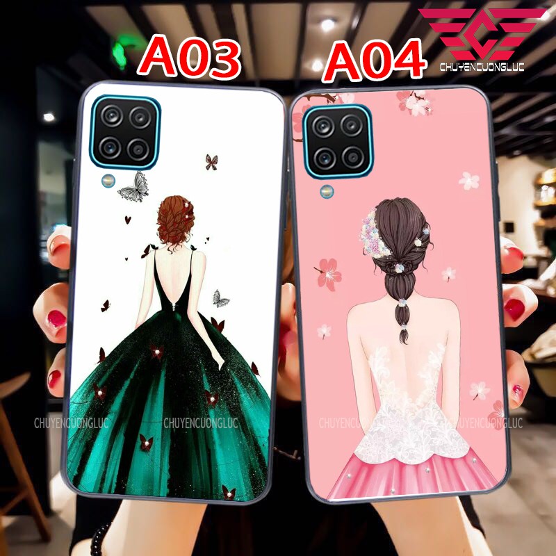 [HOT] ỐP LƯNG SAMSUNG A12 - A31 - A51 - A71 BẰNG KÍNH - IN HÌNH CÔ GÁI SIÊU ĐẸP