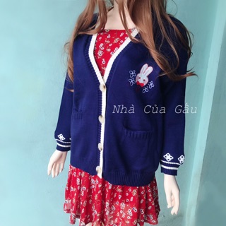 Khoác Cardigan len mịn đẹp Hàn Quốc ( Ảnh thật)