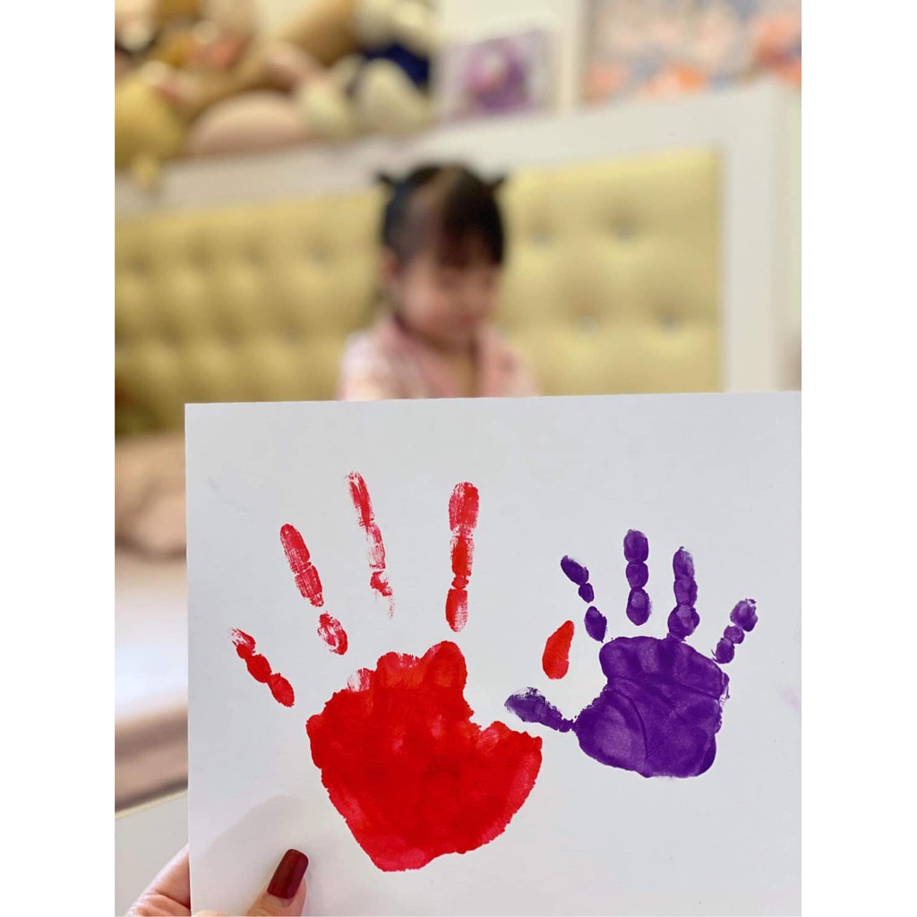 Bộ màu vẽ tay Finger Paint - Chính hãng Mideer, an toàn cho bé