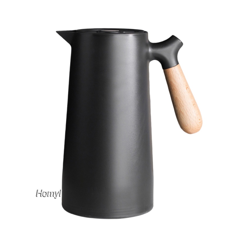 Bình Nước Thủy Tinh Hai Lớp Dung Tích 1l Thiết Kế Nhỏ Gọn Tiện Dụng