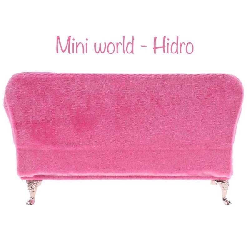 Mô hình hộp trang sức ghế sofa mini tỉ lệ 1/6 dùng cho búp bê Ken, Barbie, Fr... Có thể dùng đa dạng, trang trí nhà búp