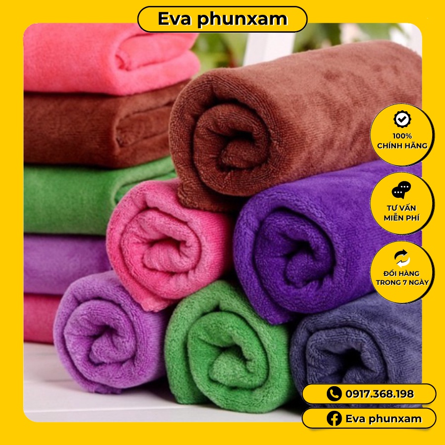 Khăn gội đầu spa 35*75 cm dùng trong spa thẫm mỹ viện