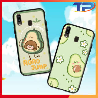 Ốp lưng Samsung Galaxy A8 Plus / A8 2018  / A7 2028 / A6 Plus / A6 2018 / A50S hình Trái Bơ Xanh Kute