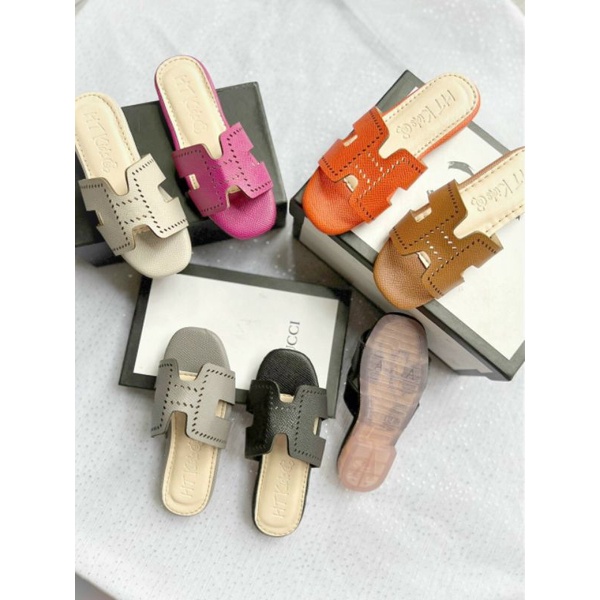 Dép lê HM cho bé gái Dép đi biển cho bé gái