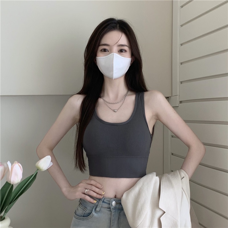 Áo Bra 2 Dây Chichi Bra Cotton Dây Đang Chéo Hở Lưng Có Đệm Nâng Ngực  Tôn Dáng Nhẹ Nhàng Sexy - 48343