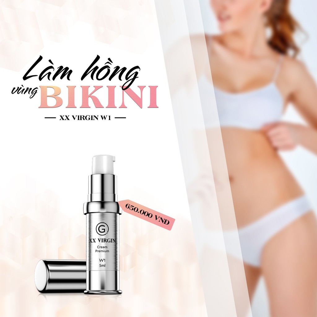 [Mua 1 tặng 1] KEM LÀM HỒNG NHŨ HOA VÀ BIKINI HÀN  QUỐC "có video và đánh giá"