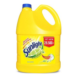 Nước Rửa Chén Sunlight Chanh Dạng Chai 3.8kg