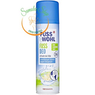 Xịt khử mùi hôi chân fuss wohl 200ml