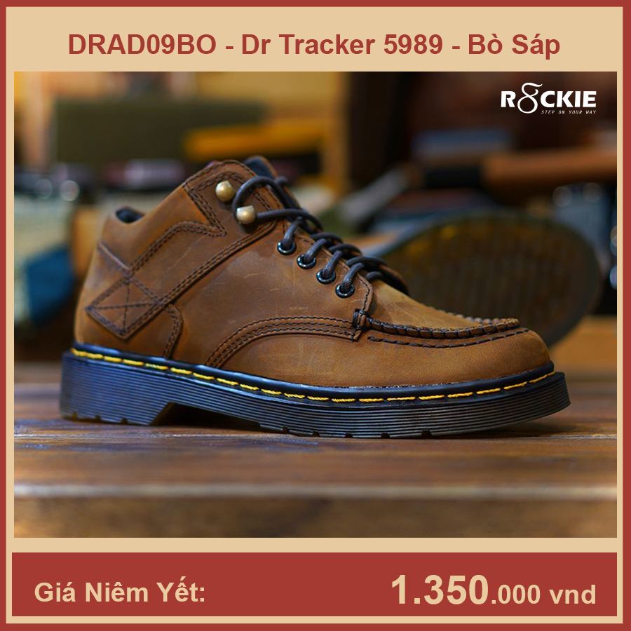 Giày da nam Gồ tem Dr martens 5989 - Da bò sáp - Bò - Phát hiện giả da đền gấp 10 - R8ckie