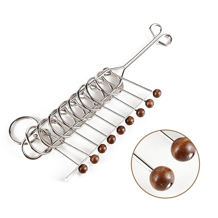 Đồ chơi trí tuệ Nhật Bản tháo sắt Metal Puzzle, thử thách thông minh trí tuệ