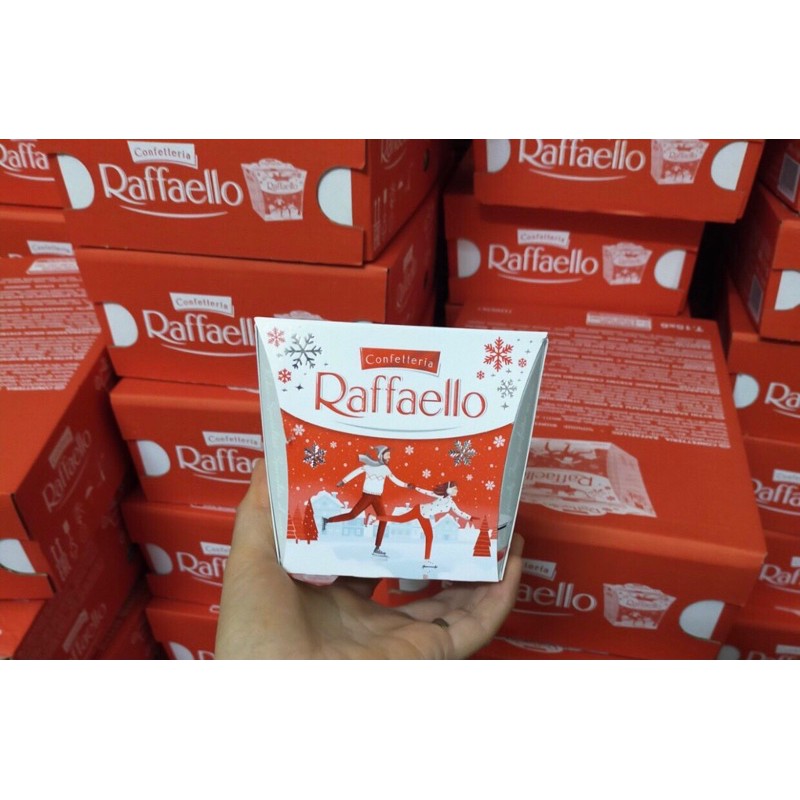 Kẹo dừa raffaello của Nga hộp vuông 150 g